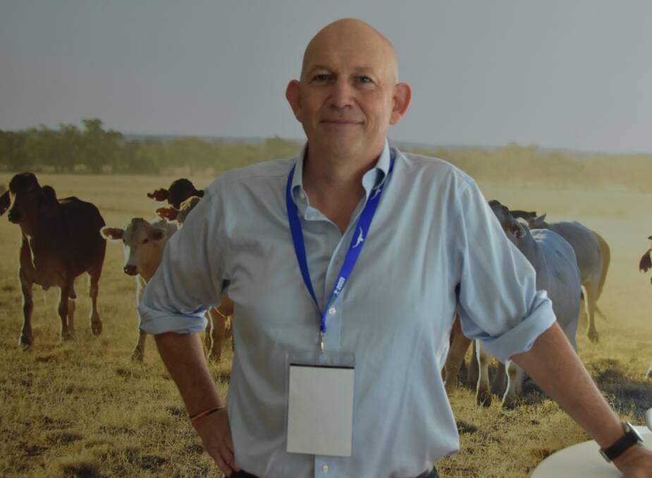 ANZ's head of agribusiness insights Michael Whitehead at Beef Australia in Rockhampton this month.