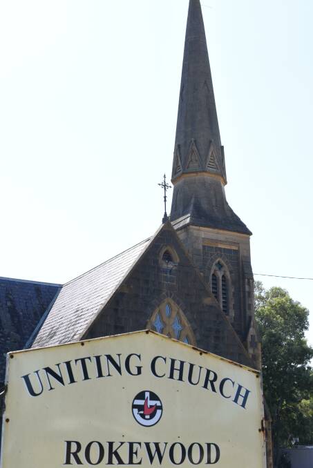 FIGHT BACK: Many people believe the Rokewood Uniting Church is one of the most beautiful in country Victoria.