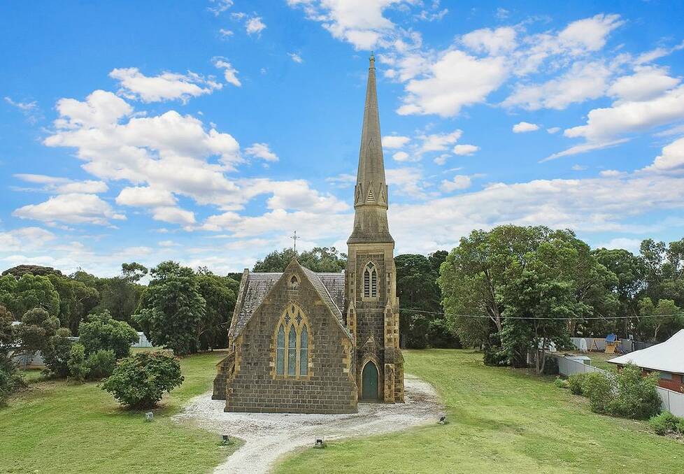 Rokewood's bluestone church is said by many to be one of the most beautiful in country Victoria.