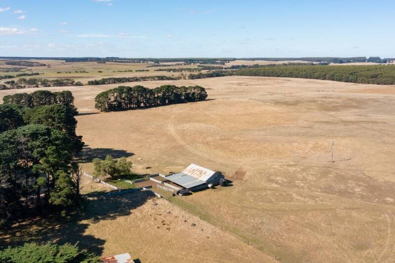 ANOTHER BIG RESULT: This 112ha grazing country in Victoria's Western District sold for $2.16 million. Picture: Charles Stewart.