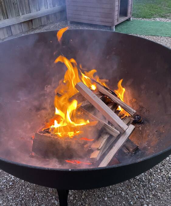 Backyard fire pits can cause health issues, authorities warn.
