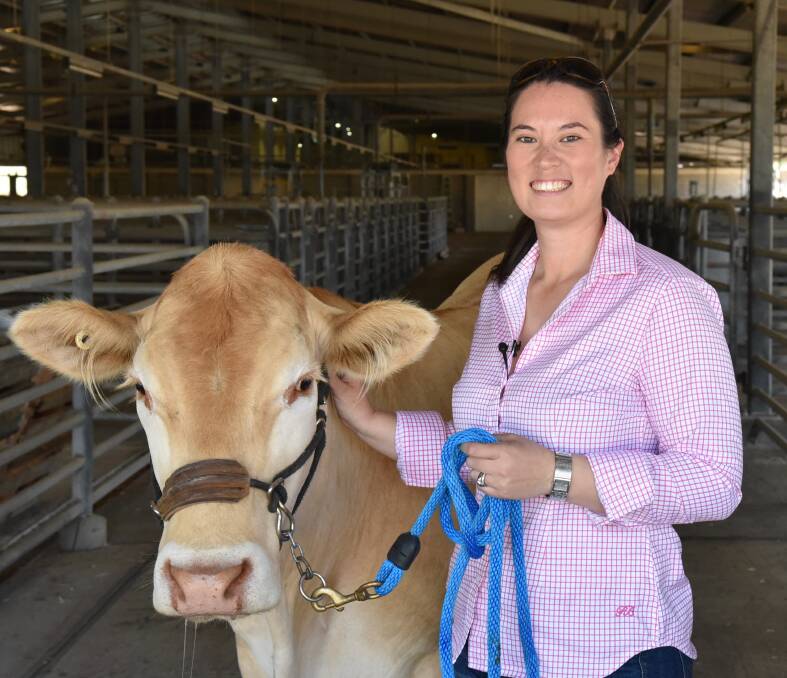 Dr Amy Cosby from Central Queensland University wants to encourage more students to consider agriculture as a future career.