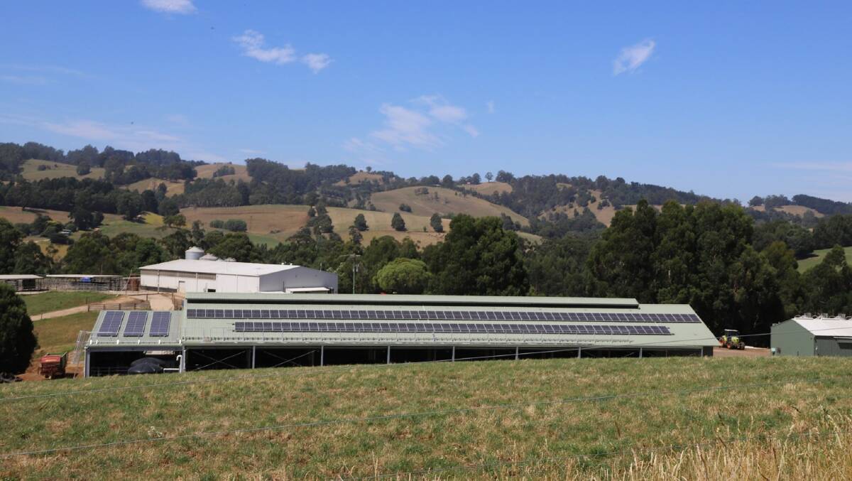 The dairy research centre plans to use solar, wind, hydro and even manure as a bio-gas to produce power as part of plans to become carbon neutral. Picture: Victorian Government.