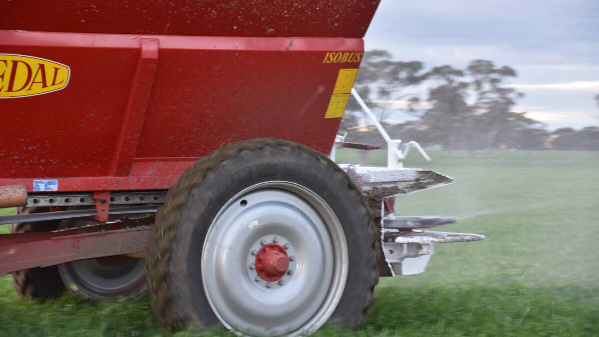 Australian farmers may be able to upwardly revise their fertiliser application rates and remain within budget after a fall in urea prices. Picture by Gregor Heard.
