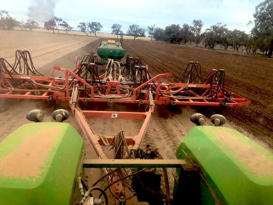 Early sowing is underway in the Victorian Mallee; Photo: Matt Witney.