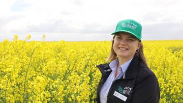 Rebekah Starick, GRDC grower relations manager - south is excited about a new HRZ cropping project. Photo supplied by GRDC.