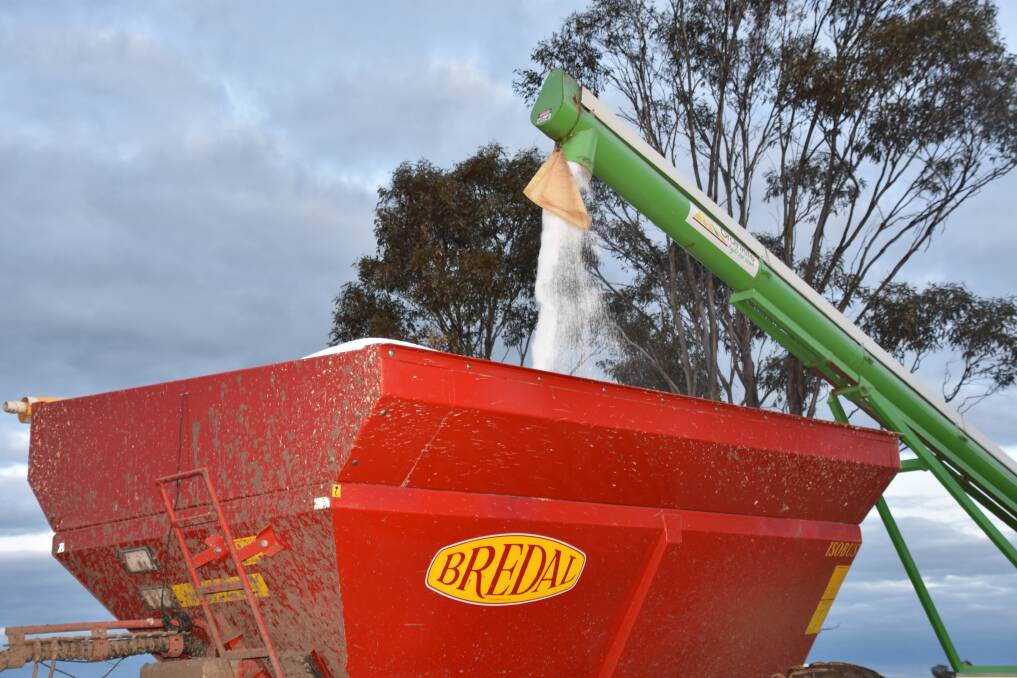 Urea is in short supply in southern Australia. Photo by Gregor Heard.