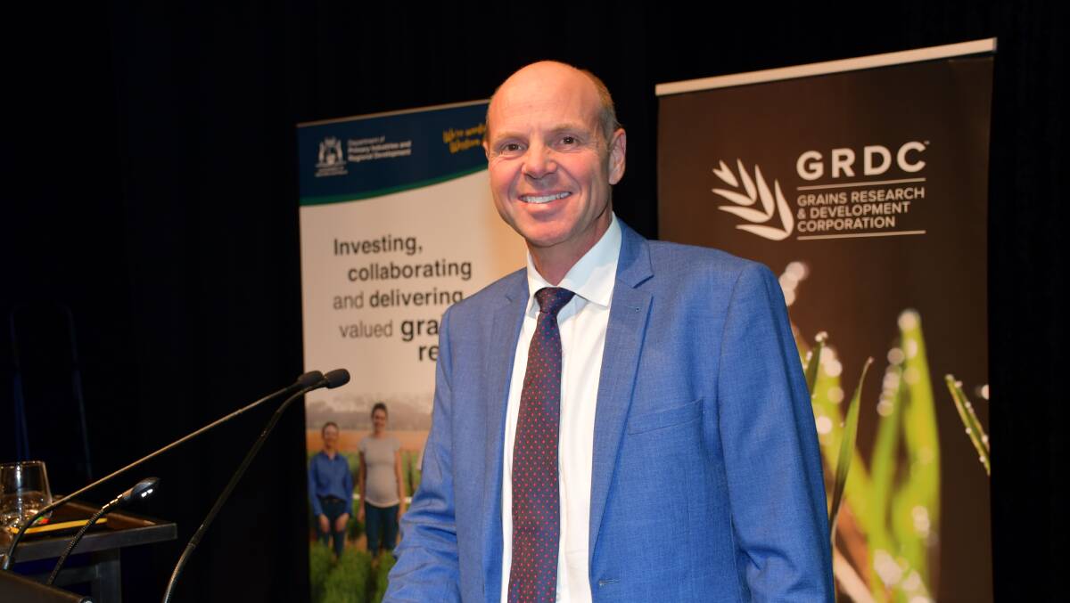 John Woods, GRDC chair, welcomed the opening of the new grain research facility in Perth.