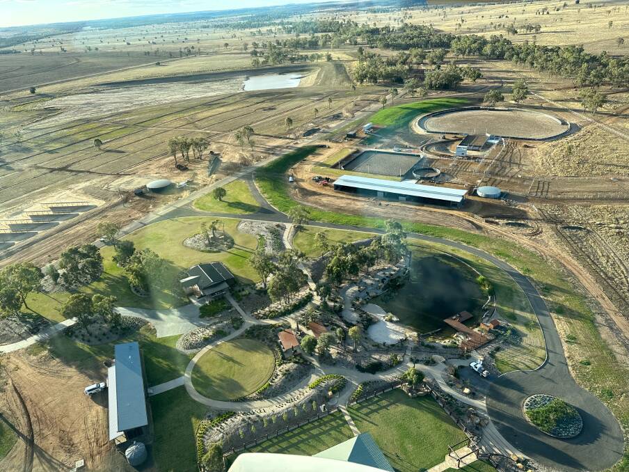 The equine centre at Juandah Plains boasts campdraft and cutting arenas, ten luxury horse stables and training facilities. Picture supplied