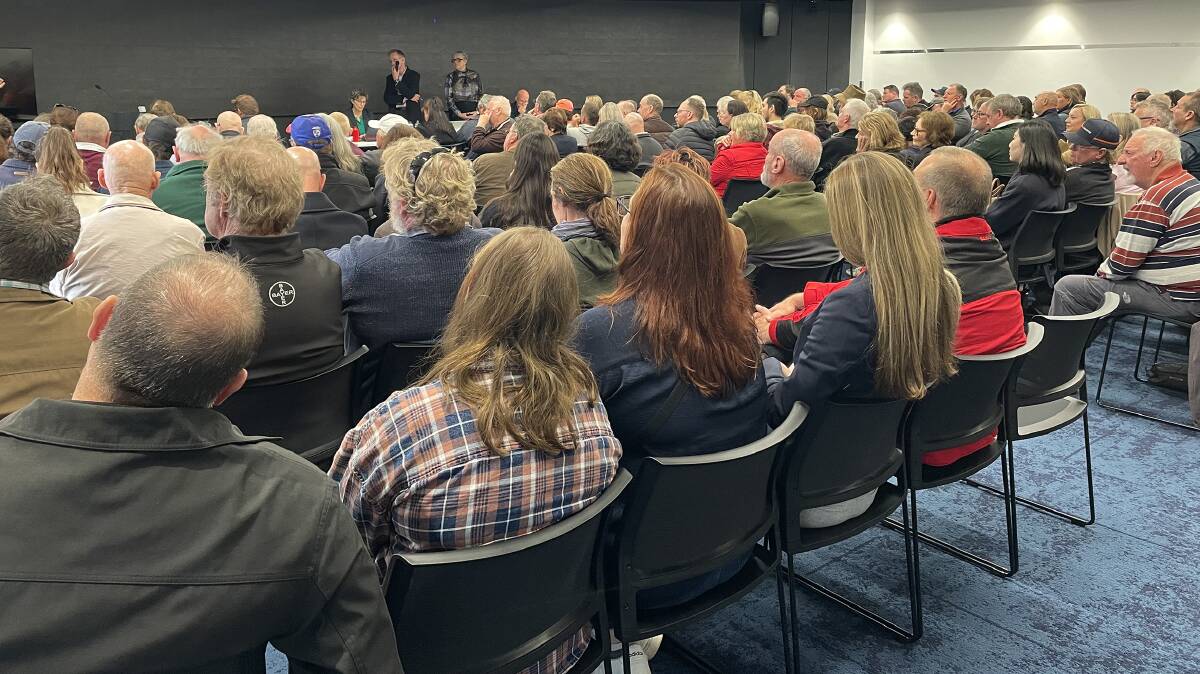 The room was full and it meant farmers, exporters, livestock agents and other industry members were shoulder to shoulder with activists with emotions running high.