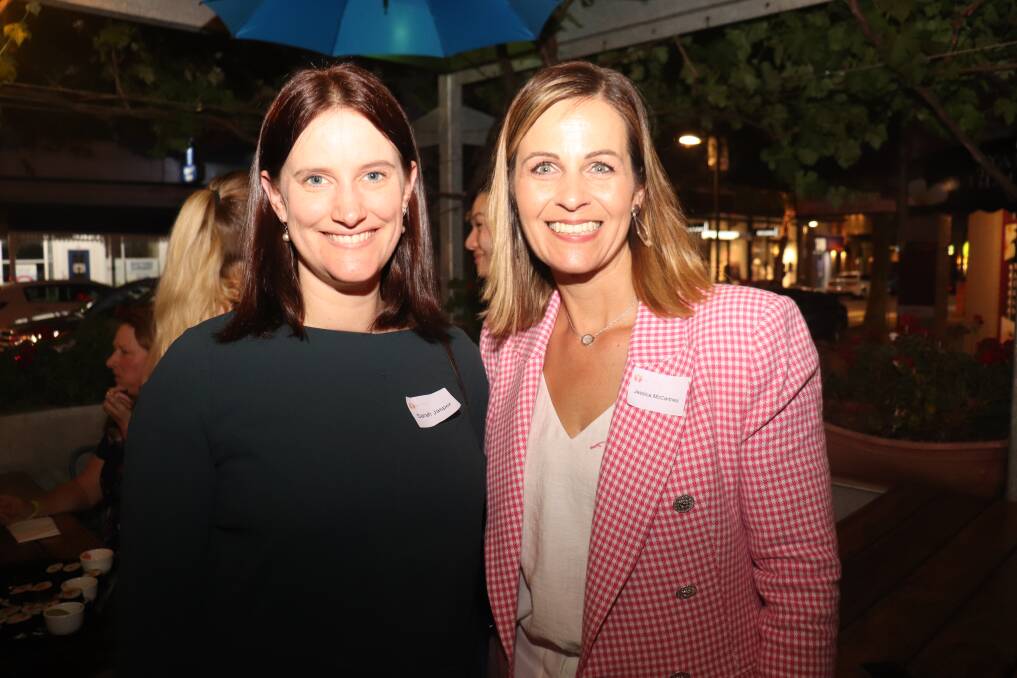 CSBP community engagement and marketing co-ordinator Sarah Jasper (left) and Australian Agri Finance senior business relationship manager Jessica McCartney.