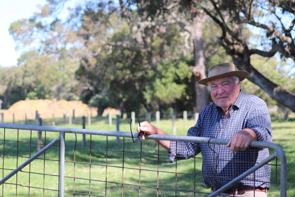 For John Goyder age is just a number. "I never stop, you don't stop, farmers who stop are dead," he said.