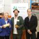 Belmont MP Cassandra Michelle Rowe (left), Agriculture and Food Minister Alannah MacTiernan, Wide Open Agriculture founding chairman Anthony Maslin and managing director Ben Cole at the official opening of the Buntine Protein pilot plant last Friday,