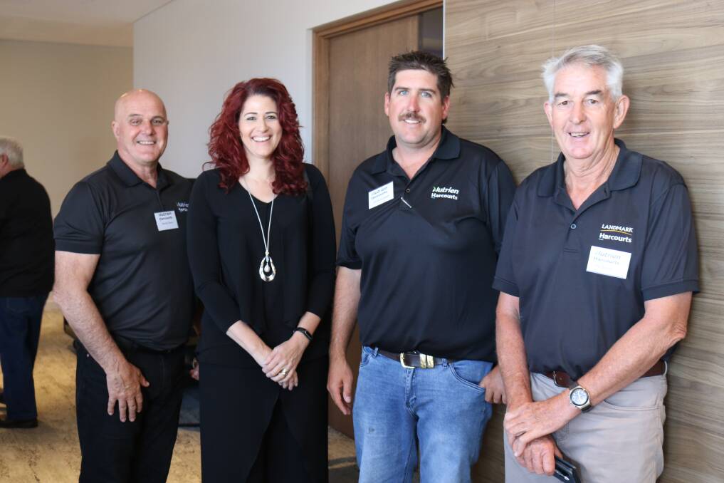Dennis (left) and Leisha Davis made the trek from Denmark, Jarrad Hubbard journeyed in from Bruce Rock while Avon Valley specialist Phil Becker, had the shortest path to travel to attend the annual conference.