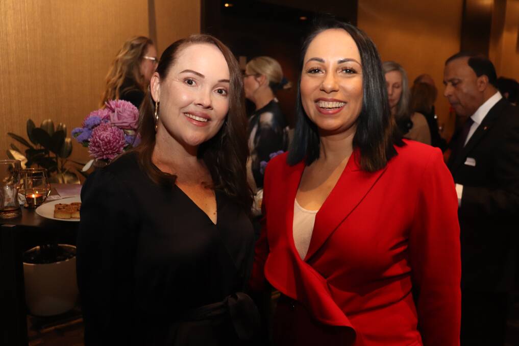 The Cultural Intelligence Project's Kaimina Hoogland (left) and 2020 AgriFutures WA Rural Women's Award winner Cara Peek.