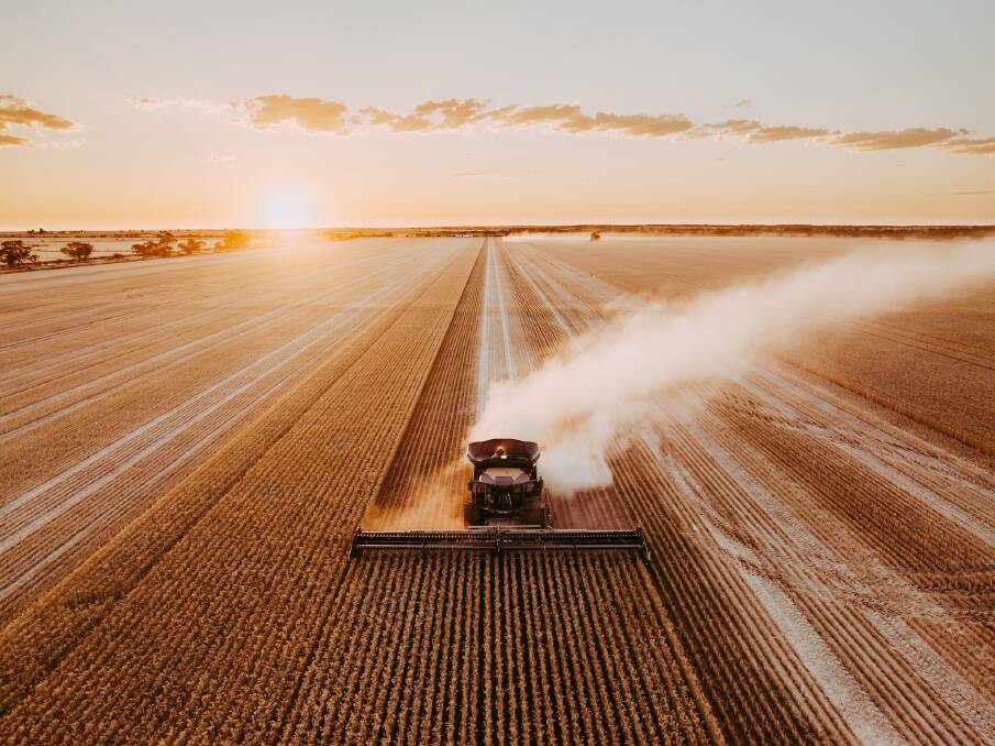 The sun has finally set on a record-breaking harvest in Western Australia. Photo by Ellie Morris, Perenjori.