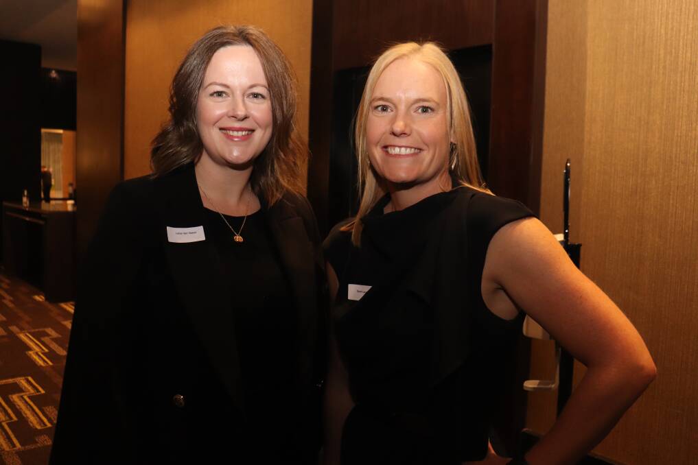 Westpac senior relationship manager - agribusiness Leisa Van Geest (left) and RRR Network chairwoman Sarah Lang.