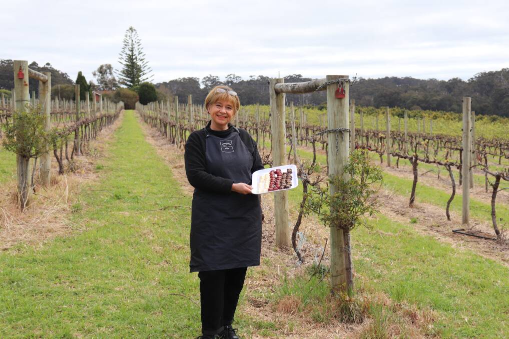 Southern Forests Chocolate owners Kate Frost also plans to open up a winery on the property next year.