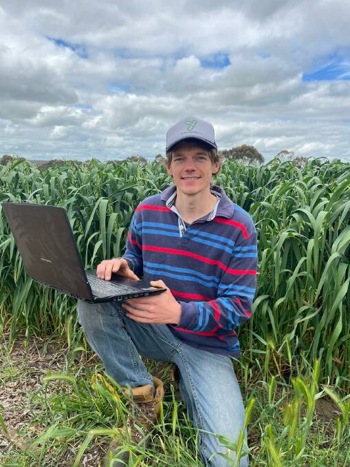 Young gun Michael Young has created a farm modelling app and set up a new business, Youngs Farm Analysis, to help farmers optimise their farm planning.