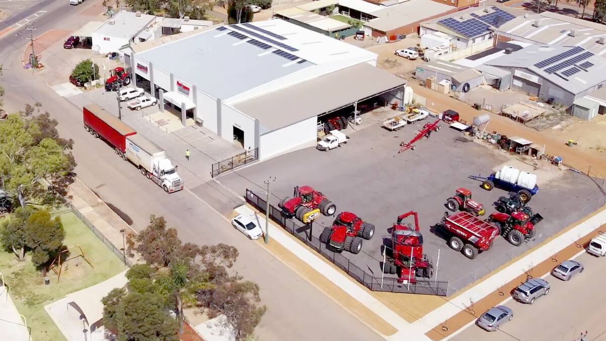 Boekeman Machinerys Dowerin Case IH dealership has been awarded as the Best Office Building Under $1,500,000 in the Mid West category of the 2022 Master Builders-Bankwest Building Excellence Awards. Photo by by Swift Hound Films.