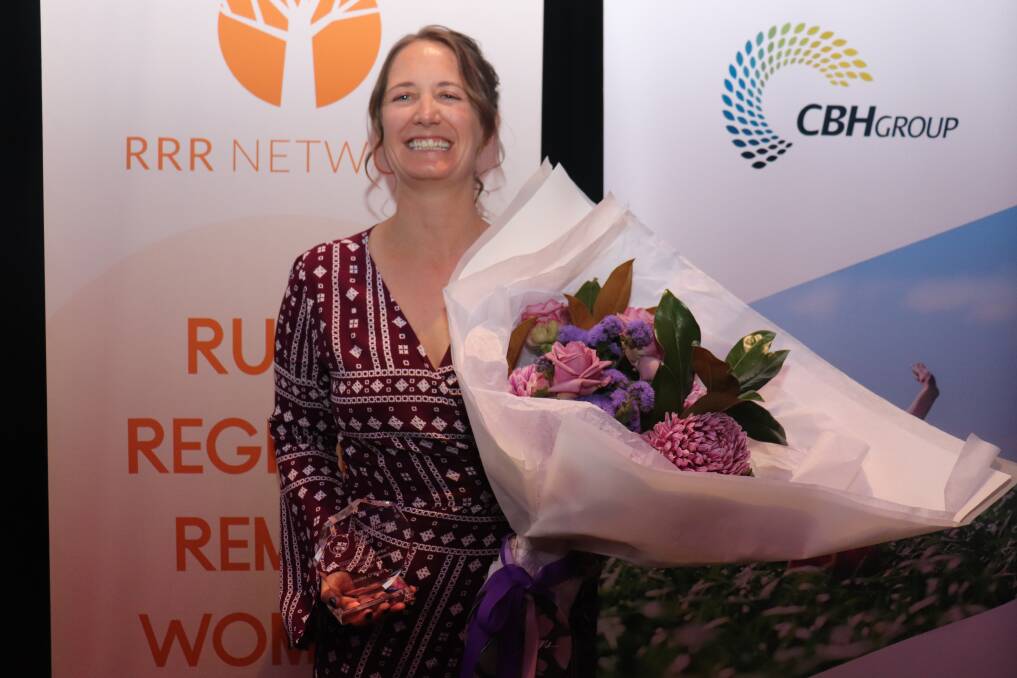 2022 AgriFutures WA Rural Women's Award winner Louise O'Neill of Farm Life Fitness.