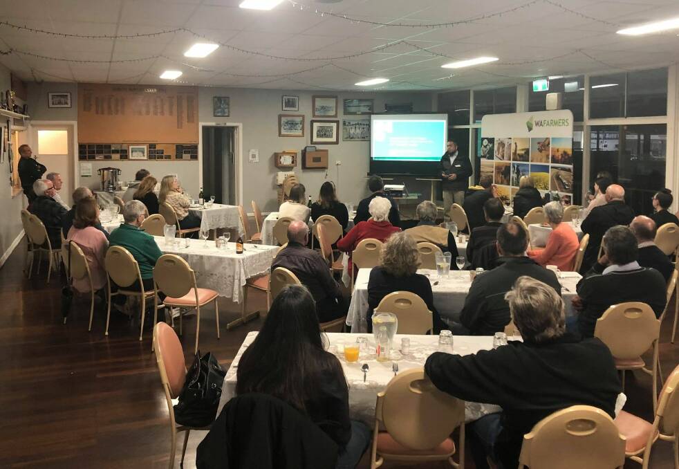 WAFarmers' country health forums were held last week in Albany and Esperance.