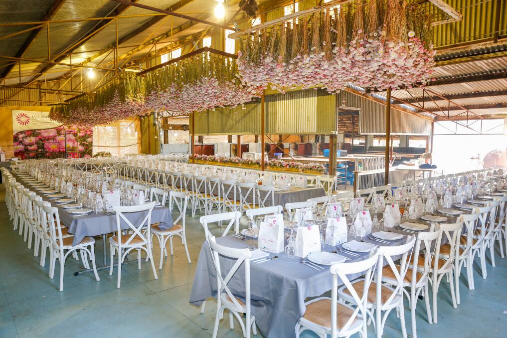 About 150 people attended the long table luncheon, which was held on Jen and Rob Warburton's Kojonup property earlier this month, to raise money for Breast Cancer Care WA.