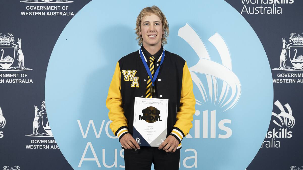 Jack Waters has taken out gold in this year's WorldSkills Australia National Championships.