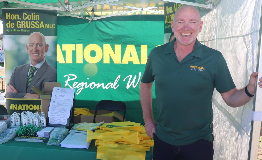 The Nationals WA member for the Agricultural Region Colin de Grussa.