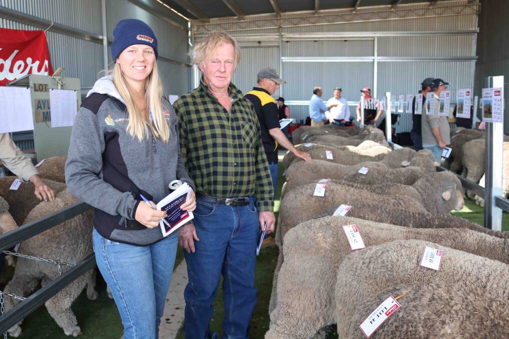 Volume buyers at the Aylesbury sale were Jen and Peter Craft, Trayning.