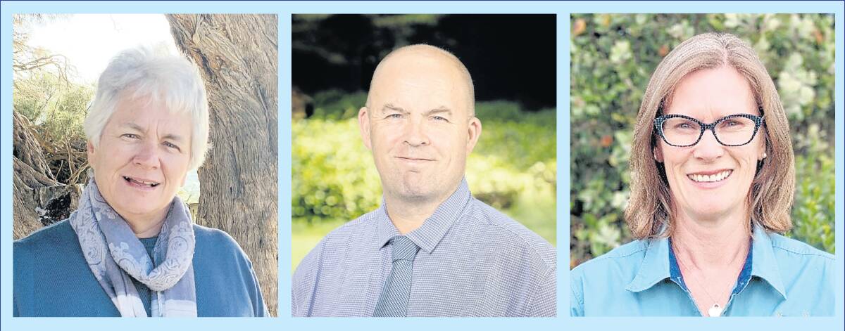 New and re-elected GGA board members: Audrey Bird (left), Facey Group, Chris Wyhoon, WA Regenerative Livestock Producers and Marie Fowler SEPWA.