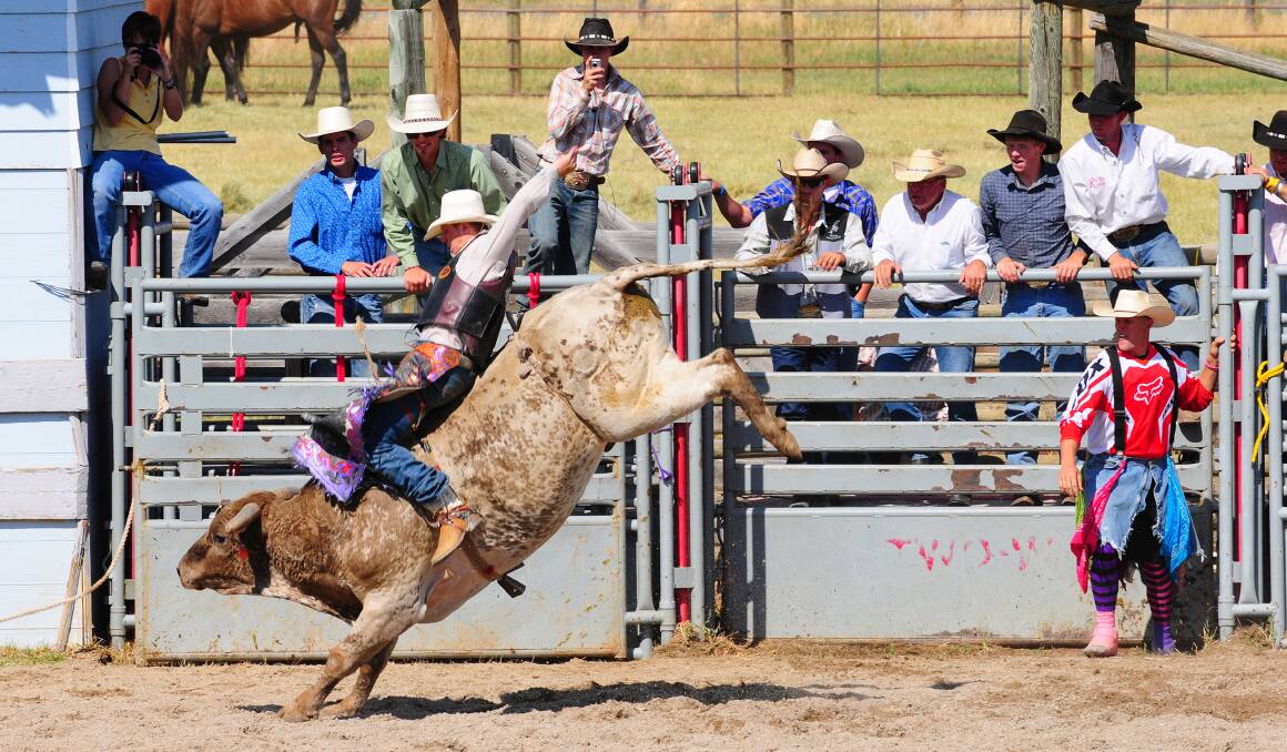  The rodeo will see 150 competitors battle it out for seven hours when The Muster is held at the Claremont Showgrounds in May. Photos: Supplied.