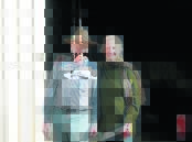 A photo of the late Peter Brown, with Rose Glasfurd, Shire of Dandaragan councillor and member of the Dandaragan Heritage and Cultural Centre committee.