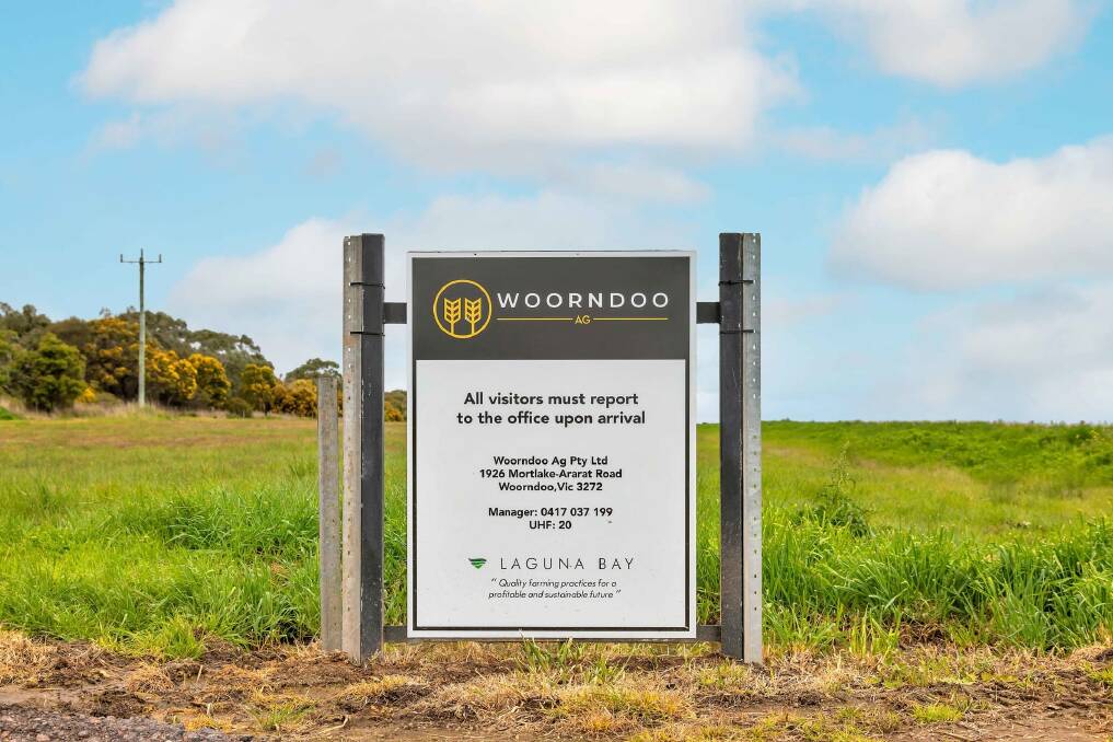 In a sign of the times, the $70 million Woorndoo agreggation in Victorias Western Districts has been split between two east coast farming families.