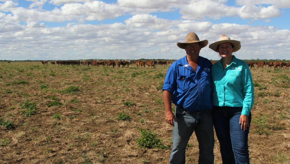 Ron and Kylie Cook are determined to succeed, with the help of Australia behind them. Picture - Sally Cripps.