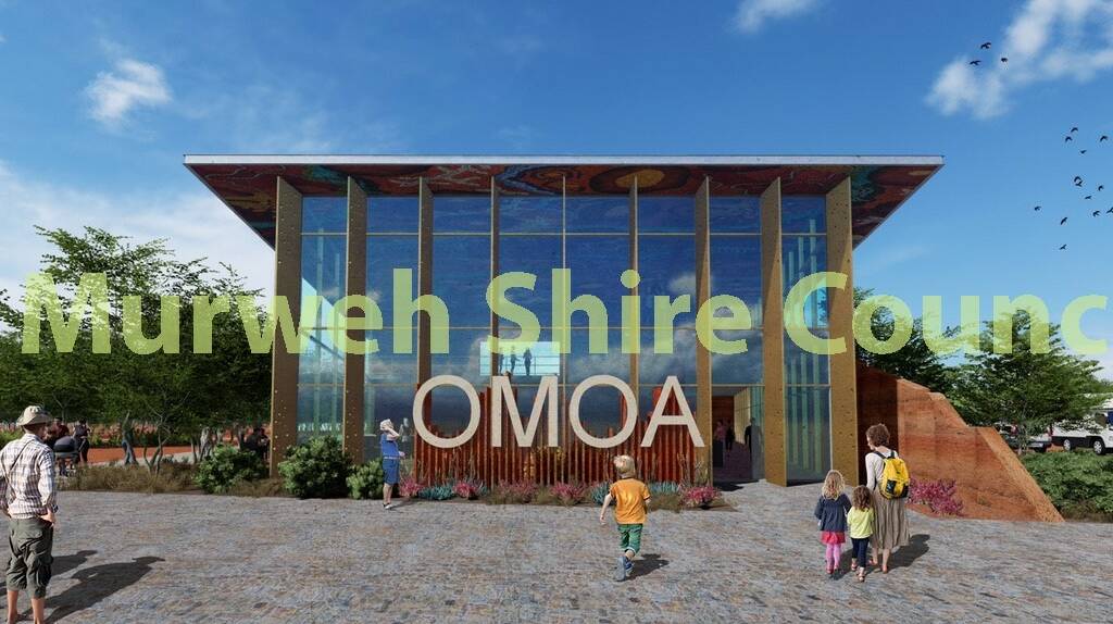 An artist's impression of the new museum to be built at Charleville.