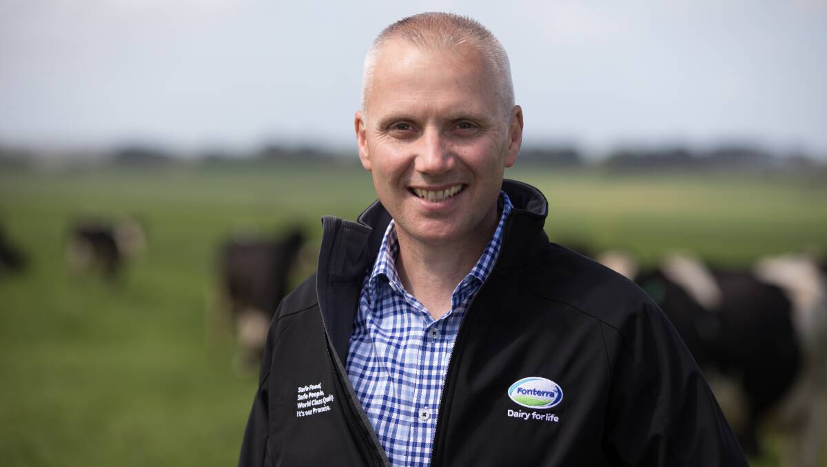 LINE OF SIGHT: Fonterra Australia managing director René Dedoncker says coming out with a price early provides farmers with a clear line of sight.