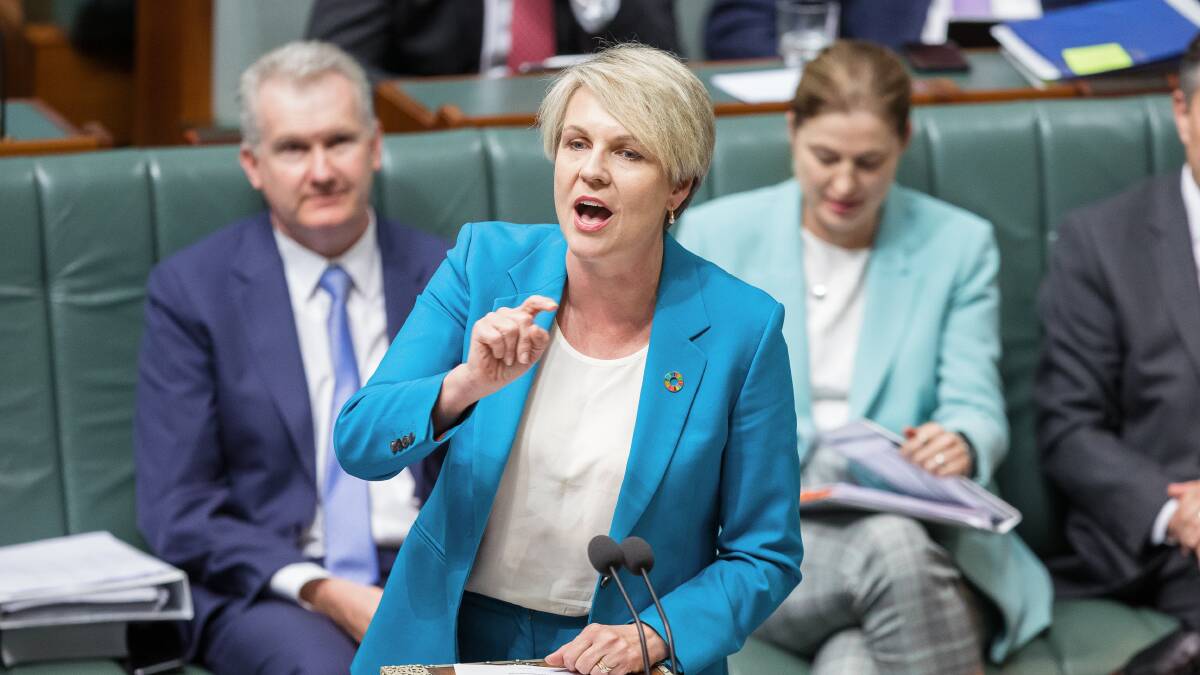 Federal Water Minister Tanya Plibersek told dairy industry leaders to trust her on the Murray Darling-Basin plan. Picture by Sitthixay Ditthavong