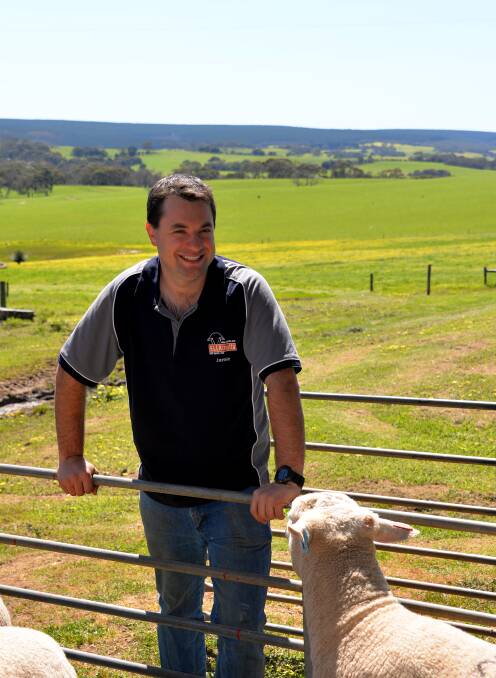 PASSIONATE ABOUT SHEEP: Jamie Heinrich wants to encourage more people to follow careers in the sheep industry.
