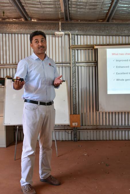 SAFE: Food safety expert, Dr Sukhvinder Pal Singh from the NSW Department of Primary Industries says rockmelon growers need to be mindful of correct cleaning and sanitising methods on their farms and in their packing sheds. 