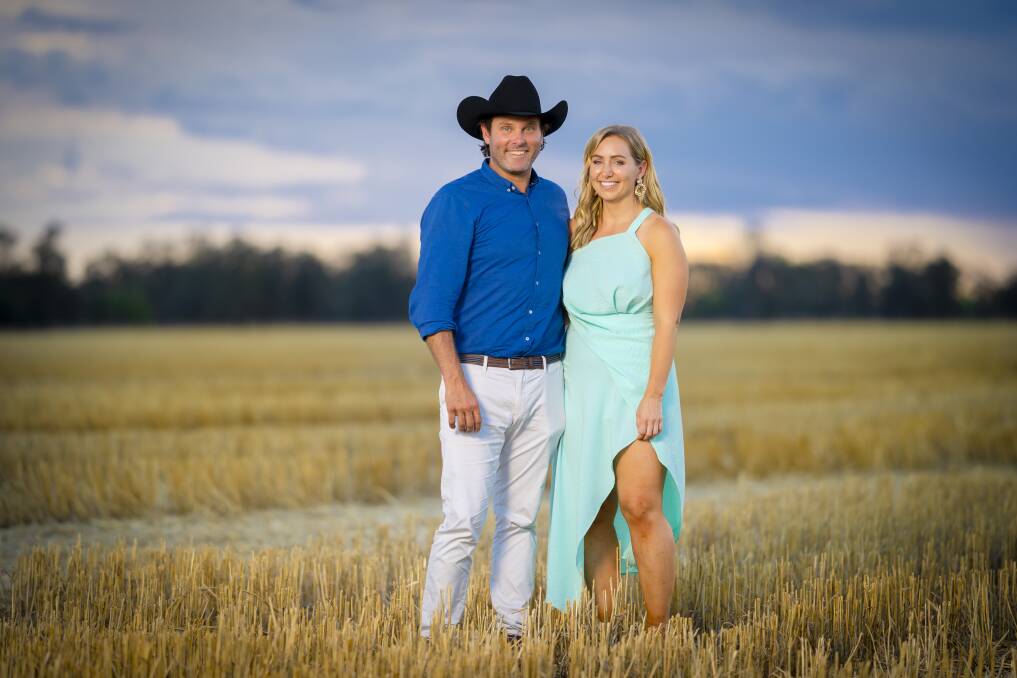 COUPLED: Farmer Will and Jaimee after their big decision, eh.