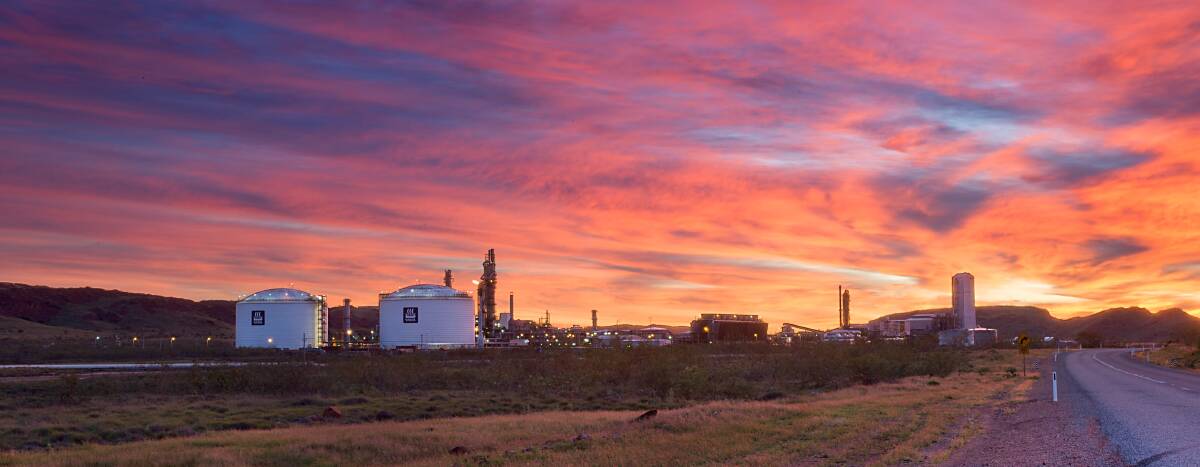 OUTLOOK: The Yara Pilbara ammonia plant which is set to put Australia on the world-map for renewable energy.
