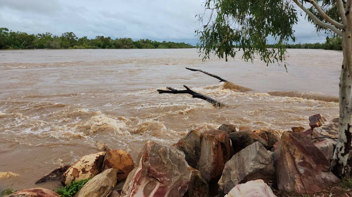 The Kimberley was on high alert for flash flooding early this week as Ex-Tropical Cyclone Ellie moved across the region. Photos by Callum Lamond, Fitzroy Crossing.