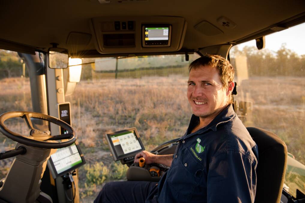 Connected Support is critical: Chris Hutchinson says with John Deere's Connected Support, " through JDLink we have had alerts come directly through to our phones, such as low hydraulic oil on the machine, so we can act immediately."