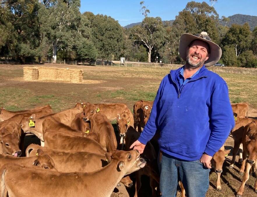 Jon McAlister has been on the farm for more than 20 years but only converted to dairy seven years ago.