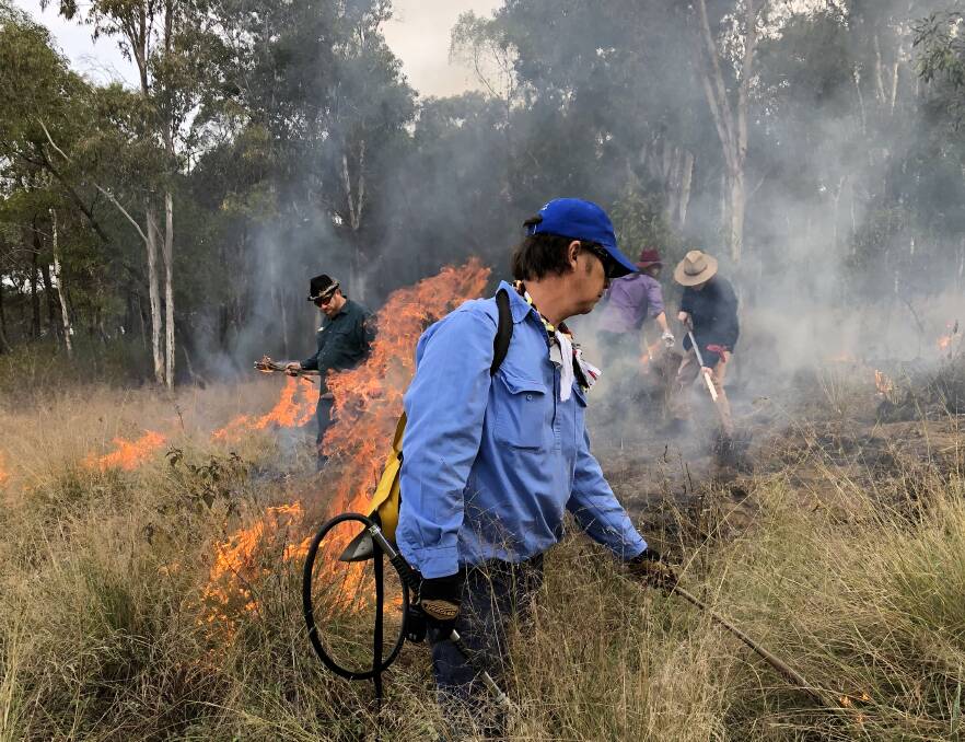 A COOLER WAY: For thousands of years Indigenous Australians used cultural burning as a tool to reduce fuel loads and manage the vegetation. 
