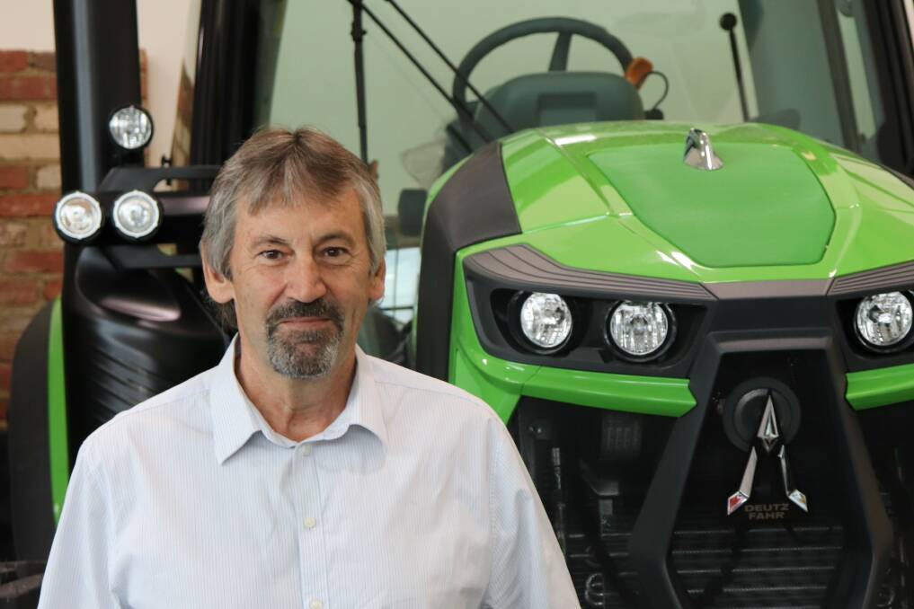 HAPPY TIMES: Tractor and Machinery Association executive director, Gary Northover, says the outlook for farm machinery sales in 2021 is looking buoyant. 
