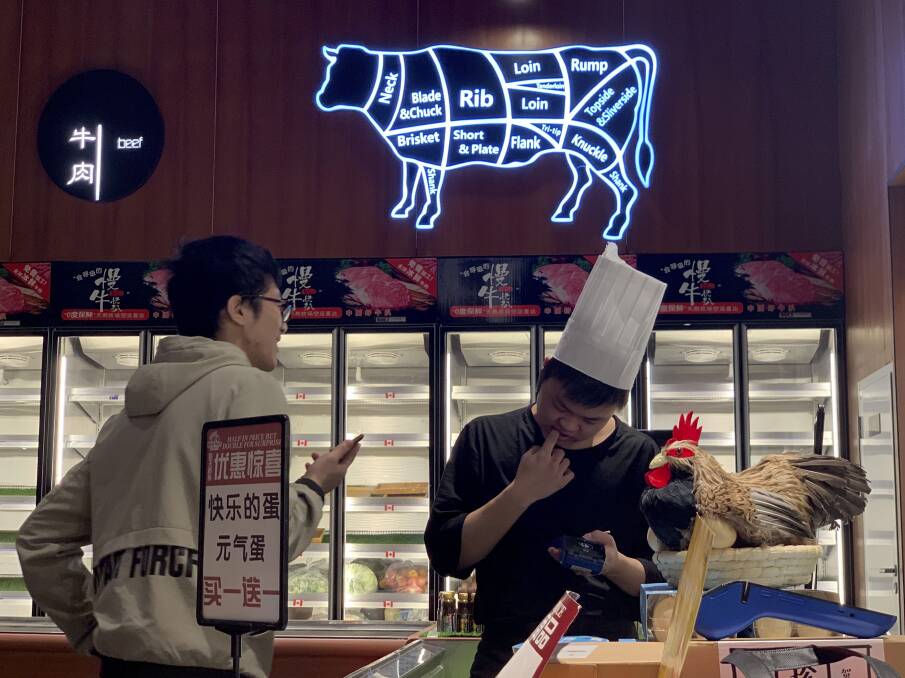 CHINA DEMAND: Increasing demand for imported beef in China is helping ease Australia's heavy turn-off of cattle because of ongoing drought. 