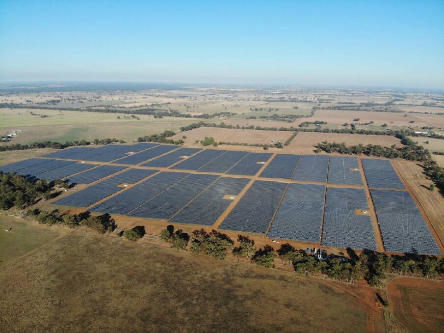 REGIONAL POWER: Big supermarket chain Coles is turning on green power from the new Metka solar farm near Corowa in the NSW Murray Valley.