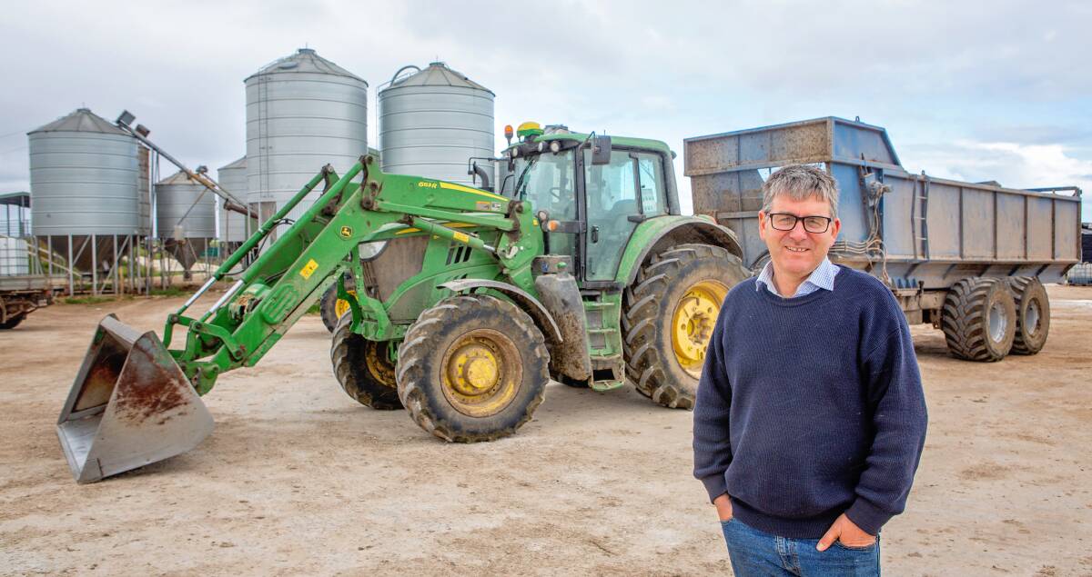 Mann-o-mann!: Donovans Dairy's James Mann said investing in machinery underpins their efficient, sustainable business and the John Deere 6175M tractor is its most used machine.